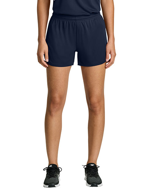 Sport-Tek LST447 ® Women's Club 3' Track Short at GotApparel