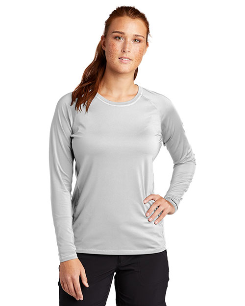 Sport-Tek LST470LS Women ® ® Ladies Long Sleeve Rashguard Tee. at GotApparel