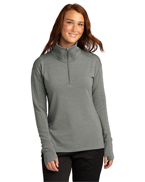 Sport-Tek LST561 Women ®® Ladies Sport-Wick® Flex Fleece 1/4-Zip. at GotApparel