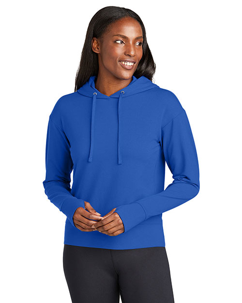 Sport-Tek ®  Ladies Sport-Wick ®  Flex Fleece Pullover Hoodie LST562 at GotApparel