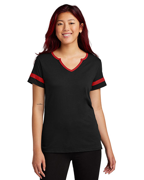 Sport-Tek ®  Ladies Halftime Notch Neck Tee LST6041 at GotApparel