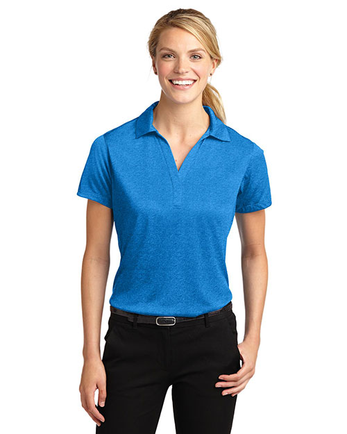 Sport-Tek® LST660 Women Heather Contender Polo at GotApparel
