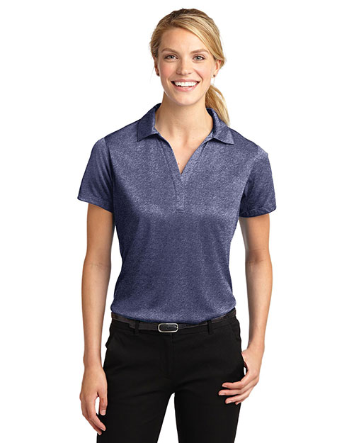 Sport-Tek® LST660 Women Heather Contender Polo at GotApparel