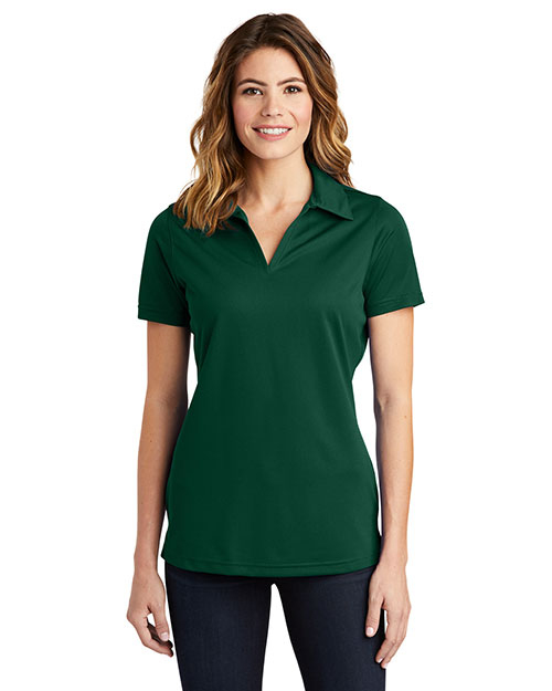 Sport-Tek® LST690 Women PosiCharge® Active Textured Polo at GotApparel