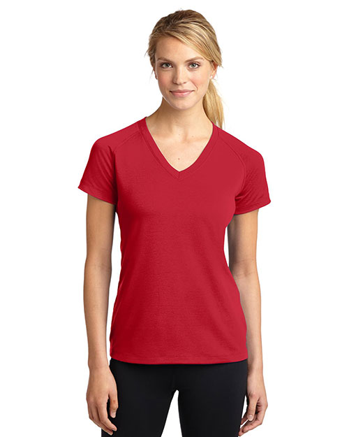 Sport-Tek® LST700 Women Ultimate Performance V-Neck at GotApparel