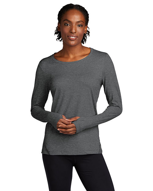 Sport-Tek LST710 Women ® ® Ladies Exchange 1.5 Long Sleeve Crew. at GotApparel