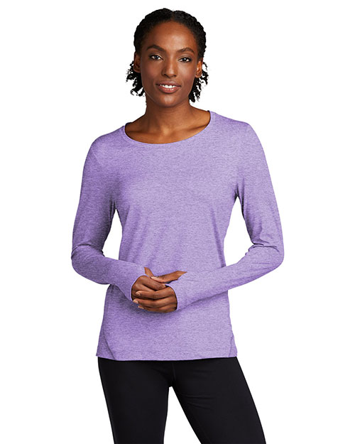 Sport-Tek LST710 Women ® ® Ladies Exchange 1.5 Long Sleeve Crew. at GotApparel