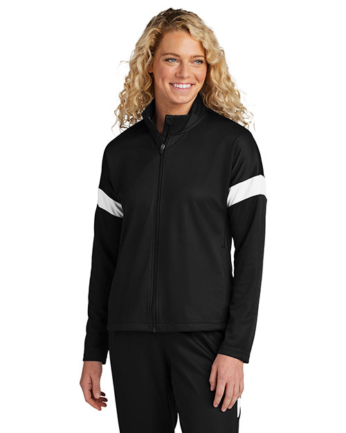 Sport-Tek ®  Ladies Travel Full-Zip Jacket LST800 at GotApparel