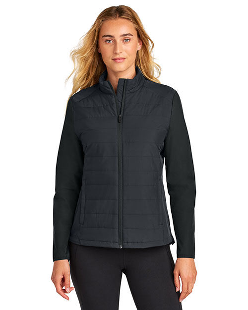 Sport-Tek LST940 ® Women's Teknical Hybrid Jacket at GotApparel