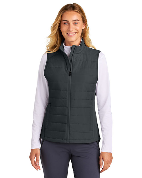 Sport-Tek LST941 ® Women's Teknical Hybrid Vest at GotApparel