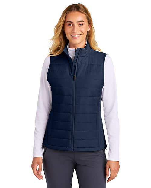 Sport-Tek LST941 ® Women's Teknical Hybrid Vest at GotApparel