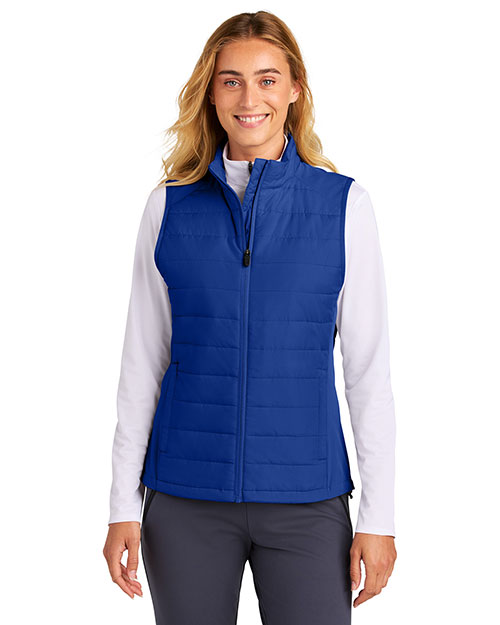 Sport-Tek LST941 ® Women's Teknical Hybrid Vest at GotApparel