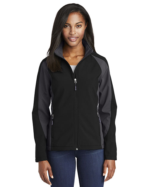 Sport-Tek® LST970 Women Colorblock Soft Shell Jacket at GotApparel
