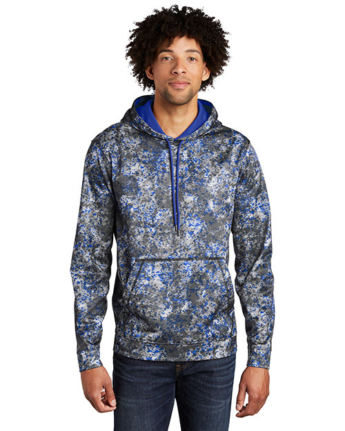 Sport-Tek® ST230 Men   Sport-Wick  Mineral Freeze Fleece Hooded Pullover at GotApparel