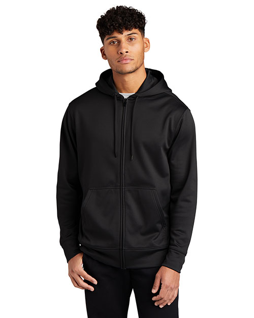 Sport-Tek® ST238 Adult Fleece Full-Zip Hooded Jacket at GotApparel