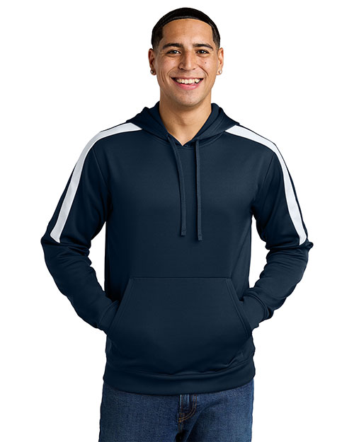 Sport-Tek ST255 Men's Sport-Wick Fleece United Pullover Hoodie at GotApparel