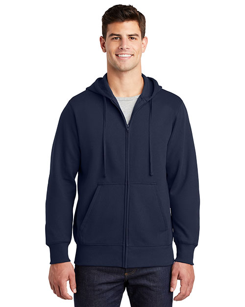 Sport-Tek® ST258 Men Full-Zip Hooded Sweatshirt at GotApparel