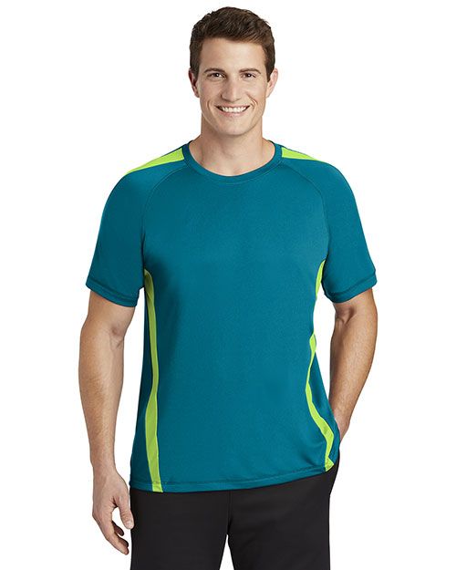 Sport-Tek® ST351 Men Colorblock PosiCharge® Competitor Tee at GotApparel