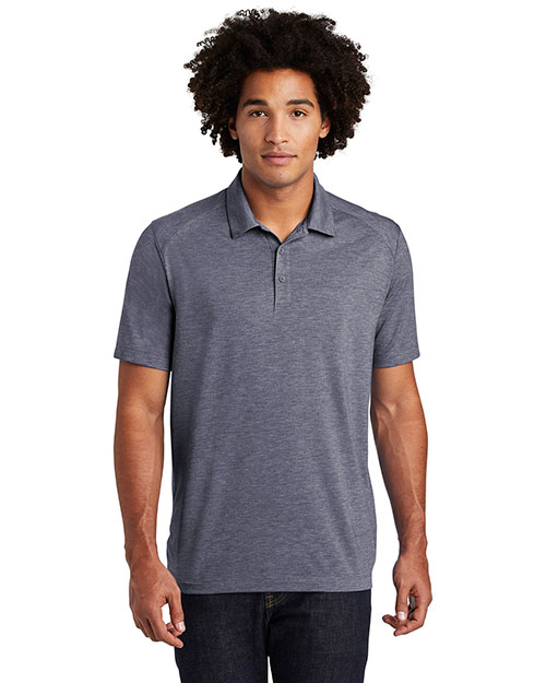 Sport-Tek ST405 Men 4.4 oz PosiCharge Tri-Blend Wicking Polo at GotApparel