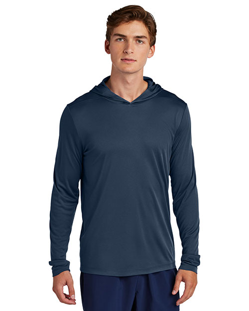 Sport-Tek ST420LSH Posi-UV Pro Long Sleeve Hoodie at GotApparel