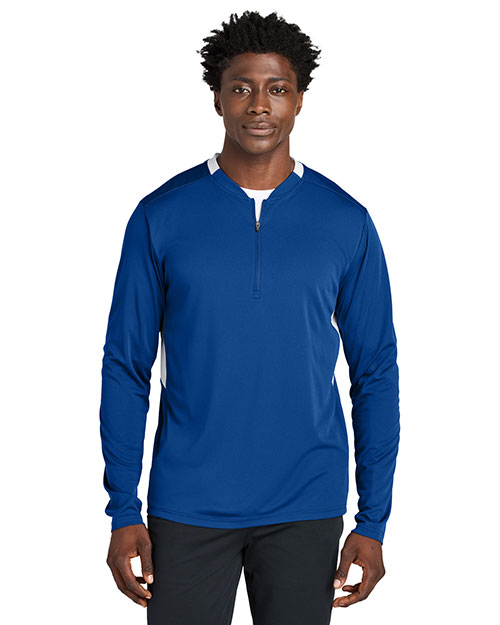 Sport-Tek ST443 ® Club 1/4-Zip Pullover at GotApparel
