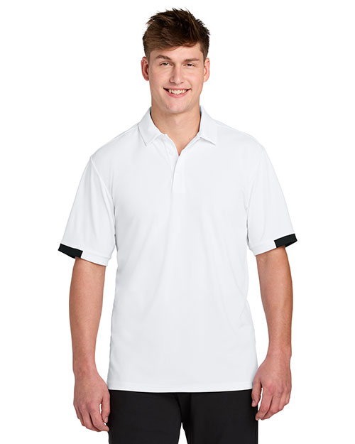 Sport-Tek ST444 ® Club Colorblock Polo at GotApparel