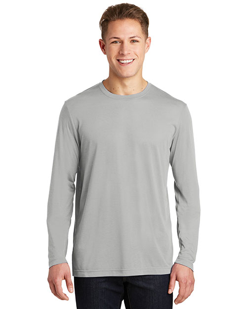Sport-Tek® ST450LS Men ST450LS Men Long Sleeve PosiCharge® at GotApparel