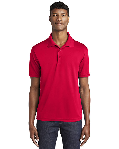 Sport-Tek® ST640 Adult PosiCharge® Racer Mesh Polo at GotApparel