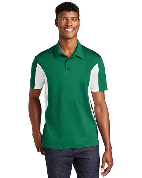 Sport-Tek® ST655 Men Side Blocked Micro Pique Sportwick Polo at GotApparel