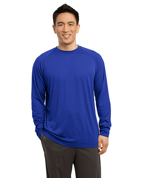 Sport-Tek® ST700LS Men Long-Sleeve Ultimate Performance Crew at GotApparel