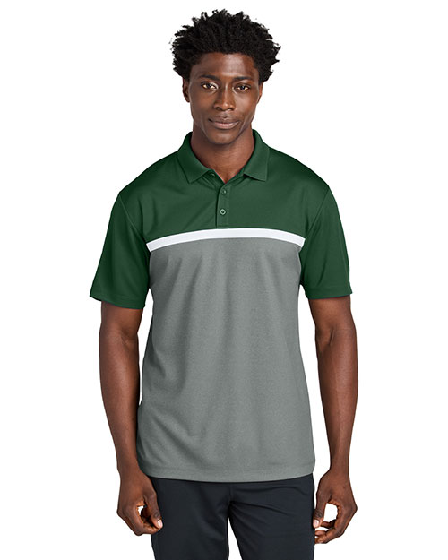 Sport-Tek ST741 ® UV Micropique Colorblock Polo at GotApparel