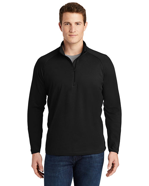 Sport-Tek® ST850 Men Sportwick Stretch 1/4-Zip Pullover at GotApparel