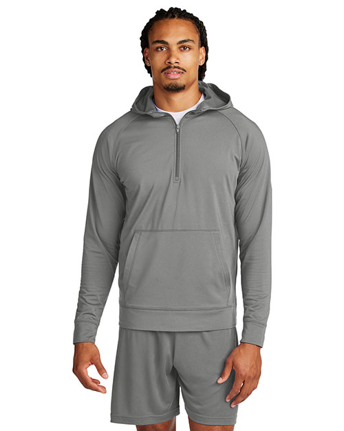 Sport-Tek ® Sport-Wick ® Stretch 1/2-Zip Hoodie ST856 at GotApparel