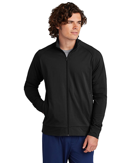 Sport-Tek ®  Sport-Wick ®  Stretch Full-Zip Cadet Jacket ST857 at GotApparel