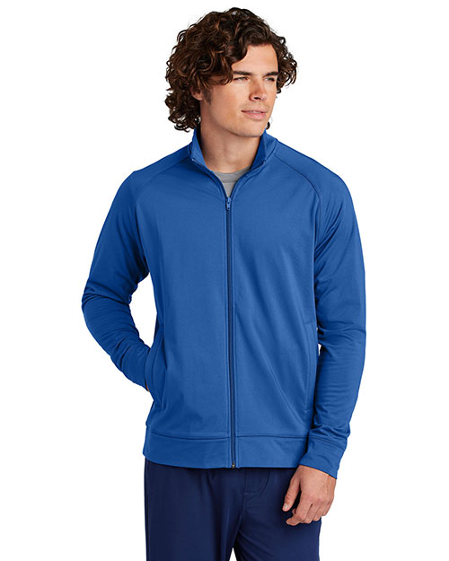 Sport-Tek ®  Sport-Wick ®  Stretch Full-Zip Cadet Jacket ST857 at GotApparel