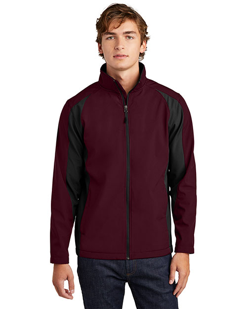 Sport-Tek® ST970 Men Colorblock Soft Shell Jacket at GotApparel