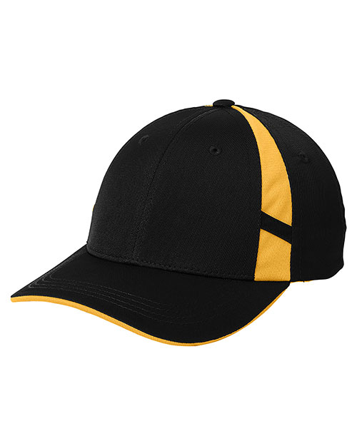 Sport-Tek® STC12 Unisex Dry Zone Mesh Inset Cap at GotApparel