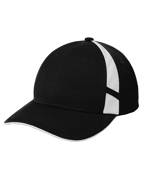 Sport-Tek® STC12 Unisex Dry Zone Mesh Inset Cap at GotApparel