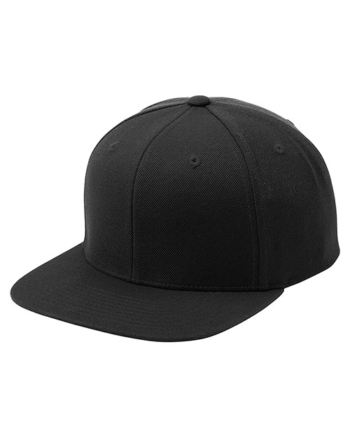 Sport-Tek® STC19 Men Flat Bill Snapback Cap at GotApparel