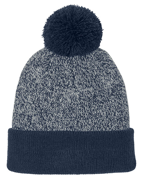 Sport-Tek STC68 ® Halftime Heather Pom Beanie at GotApparel