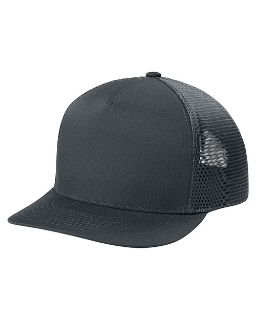 Sport-Tek STC75 ® Stretch-Tek 5-Panel Trucker Cap at GotApparel