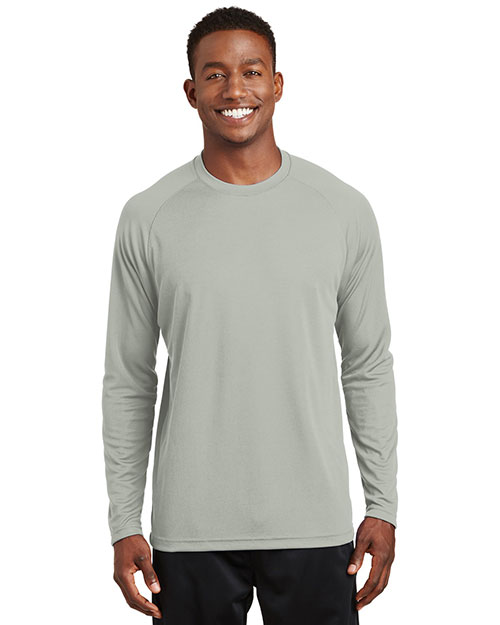 Sport-Tek® T473LS Men Dry Zone Long-Sleeve Raglan T-Shirt at GotApparel