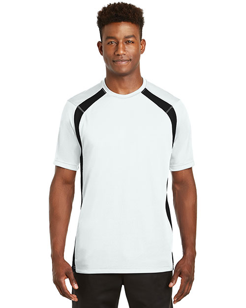 Sport-Tek® T478 Men Dry Zone Colorblock Crew at GotApparel