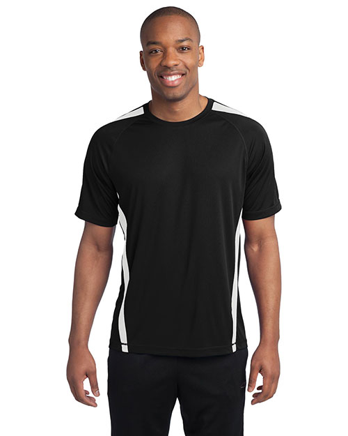 Sport-Tek® TST351 Men Tall Colorblock PosiCharge® Competitor Tee at GotApparel