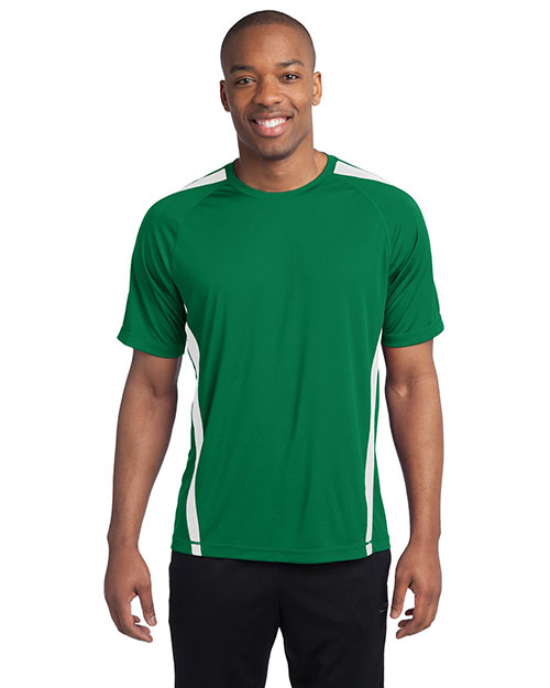 Sport-Tek® TST351 Men Tall Colorblock PosiCharge® Competitor Tee at GotApparel