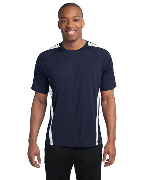 Sport-Tek® TST351 Men Tall Colorblock PosiCharge® Competitor  Tee at GotApparel