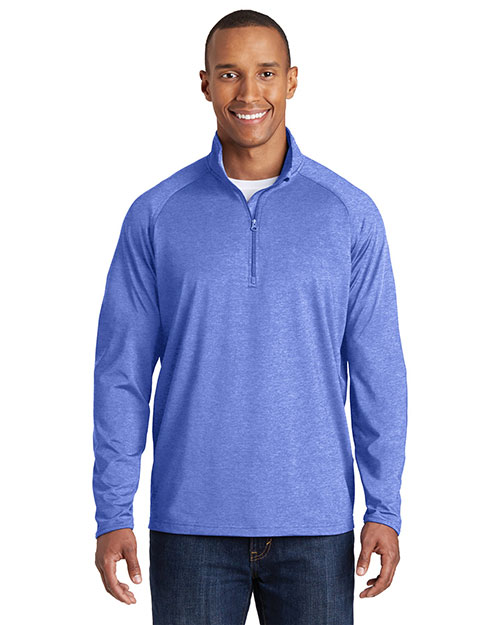 Sport-Tek® TST850 Men Tall Sportwick Stretch 1/4-Zip Pullover at GotApparel