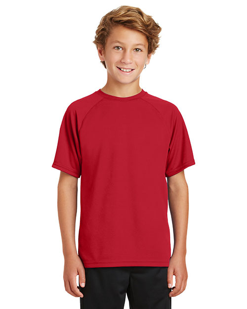 Sport-Tek® Y473 Boys Dry Zone Raglan T-Shirt at GotApparel