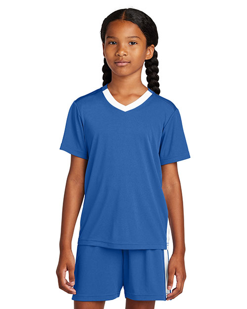 Sport-Tek ® Youth Competitor ™ United V-Neck YST101 at GotApparel