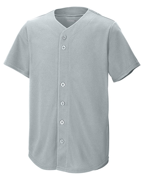 Sport-Tek YST220 ® Youth PosiCharge ® Tough Mesh Full-Button Jersey at GotApparel
